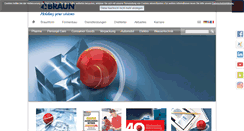 Desktop Screenshot of braunform.com